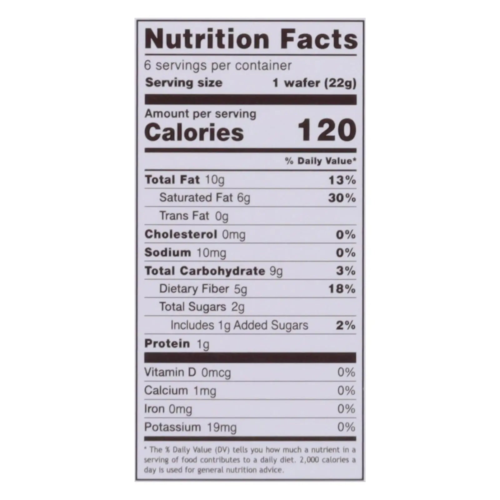 Rip Van Wafels - Wafers Dark Chocolate - Cs Of 6-4.68 Oz Rip Van Wafels