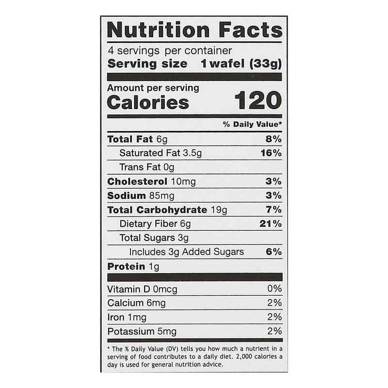 Rip Vanilla Wafels - Wafel Snkrddl Low Sugar 4pk - Case Of 12-4.64 Oz - GreatEagleInc