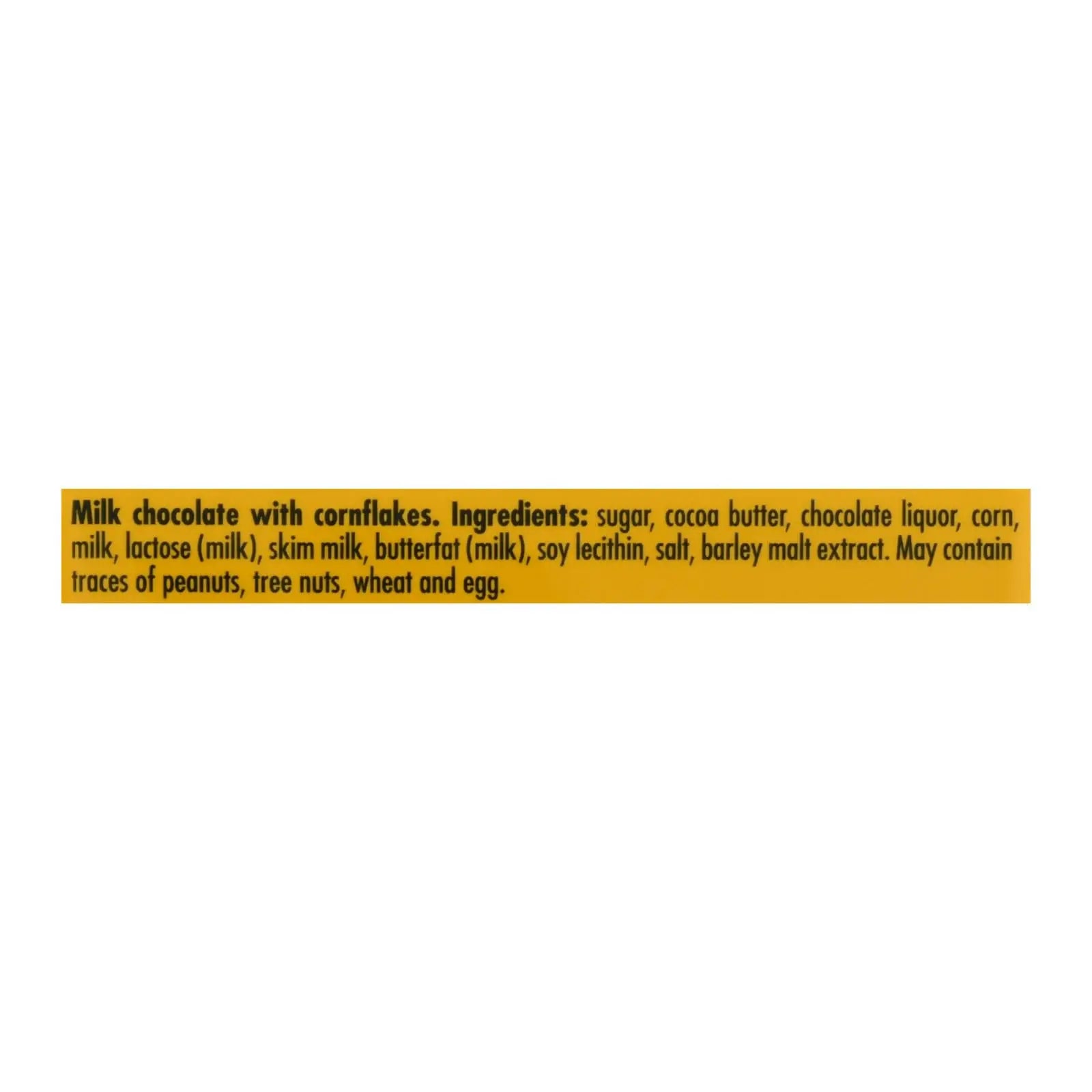 Ritter Sport Chocolate Bar - Milk Chocolate - Corn Flakes - 3.5 Oz Bars - Case Of 10 Ritter Sport