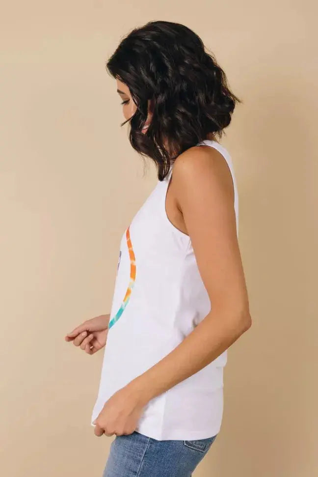 River Life Printed Tank Stay Warm in Style