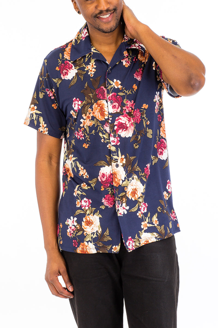Riviera Floral Button Up WEIV
