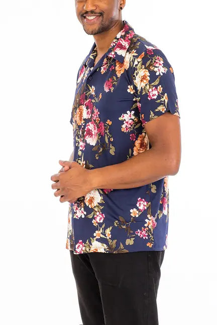 Riviera Floral Button Up WEIV