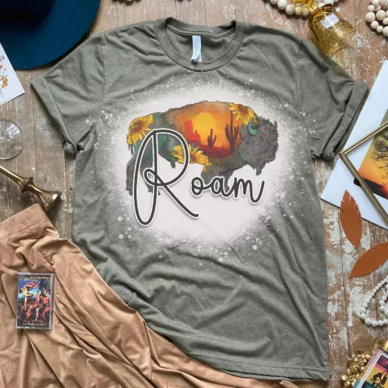 Roam Bleached Shirt CK's Boutique