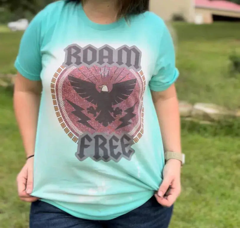 Roam Free Shirt Bleached CK's Boutique