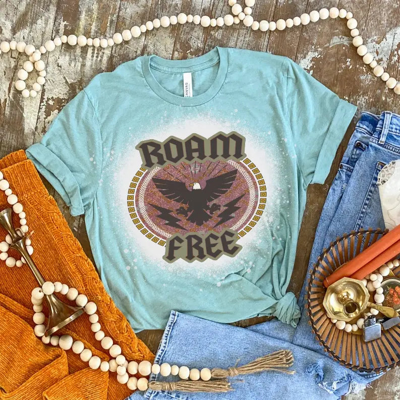Roam Free Shirt Bleached CK's Boutique