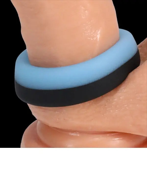 Rock Solid Big O Ring Black Doc Johnson Novelties