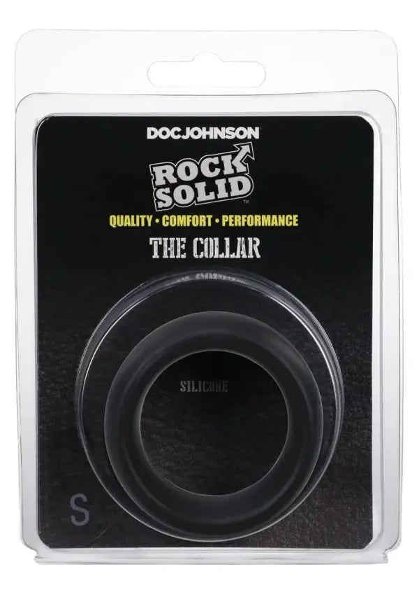 Rock Solid Collar Black Doc Johnson Novelties
