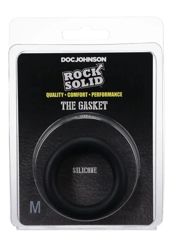 Rock Solid Gasket Black Doc Johnson Novelties