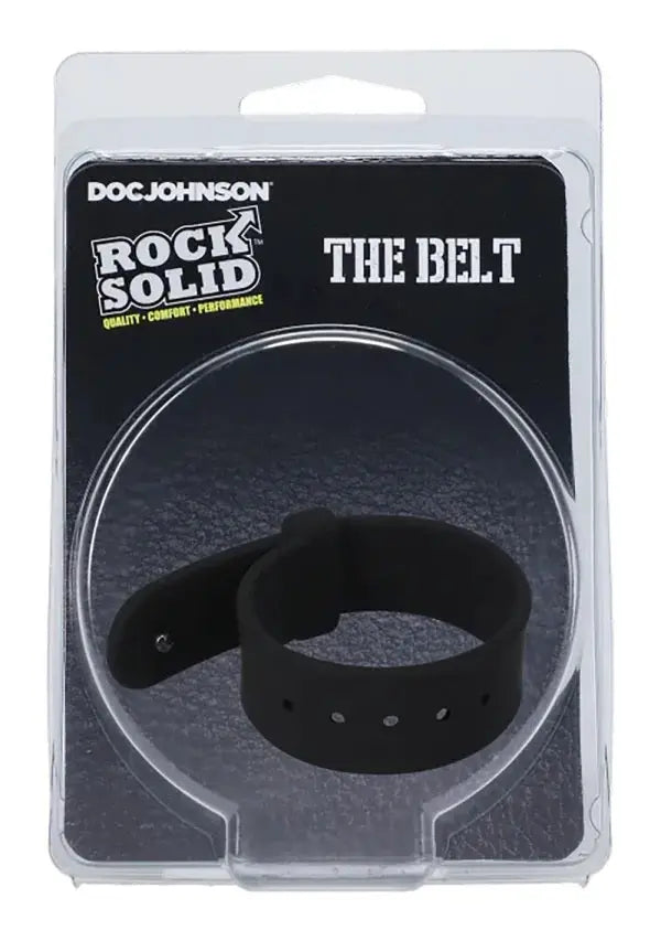 Rock Solid The Belt Black Doc Johnson Novelties