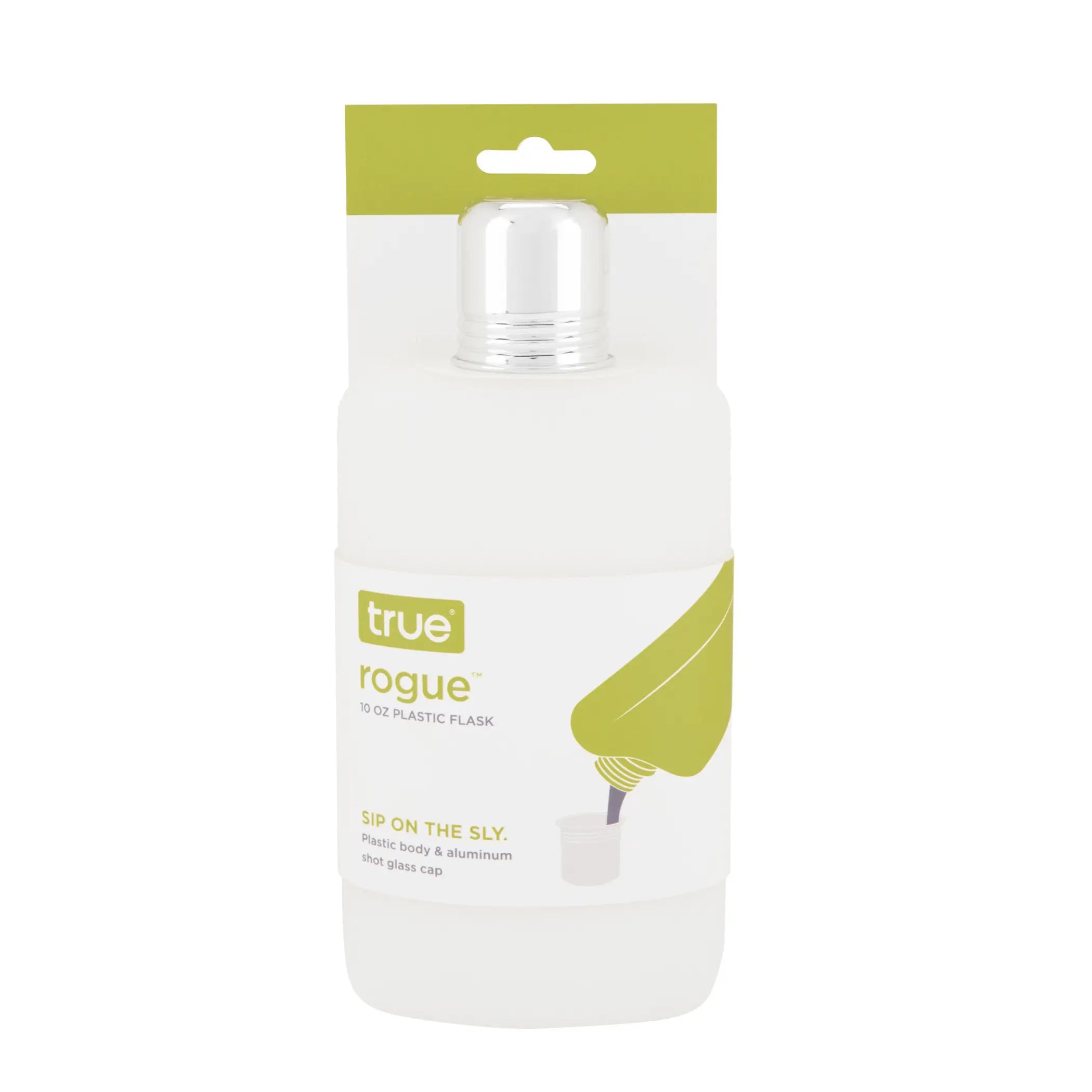 Rogue: 10 Oz Plastic Flask True