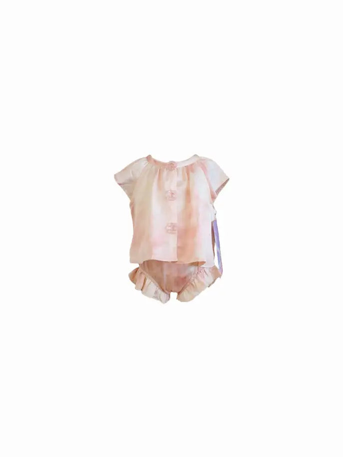 Roses & Cream Top & Bloomers Set Little Mass