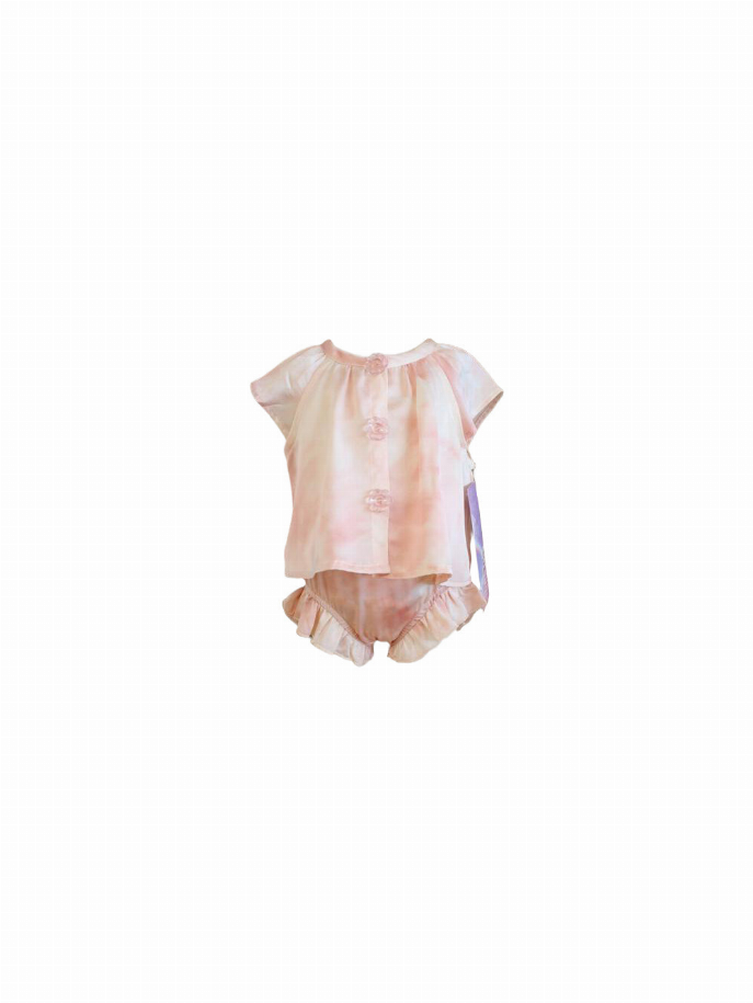 Roses & Cream Top & Bloomers Set Little Mass