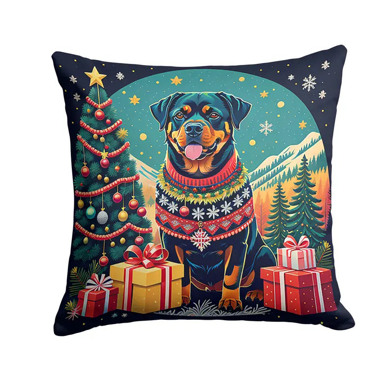 Rottweiler Christmas Foam Coasters Caroline's Treasures