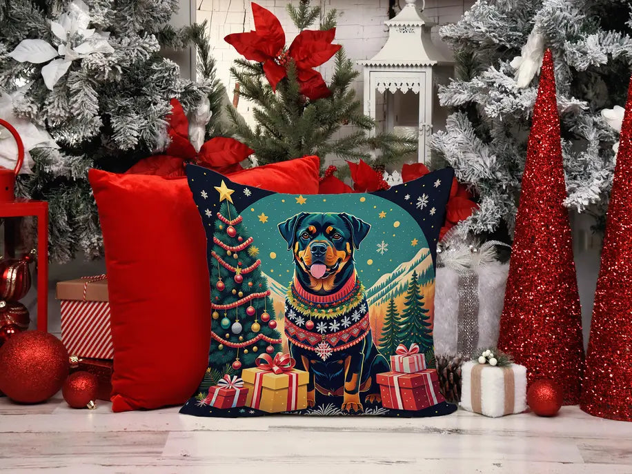 Rottweiler Christmas Foam Coasters Caroline's Treasures