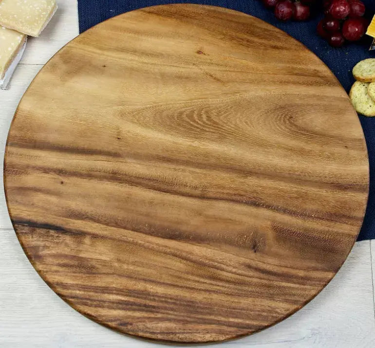 Round Charcuterie Board Tuckahoe Hardwoods