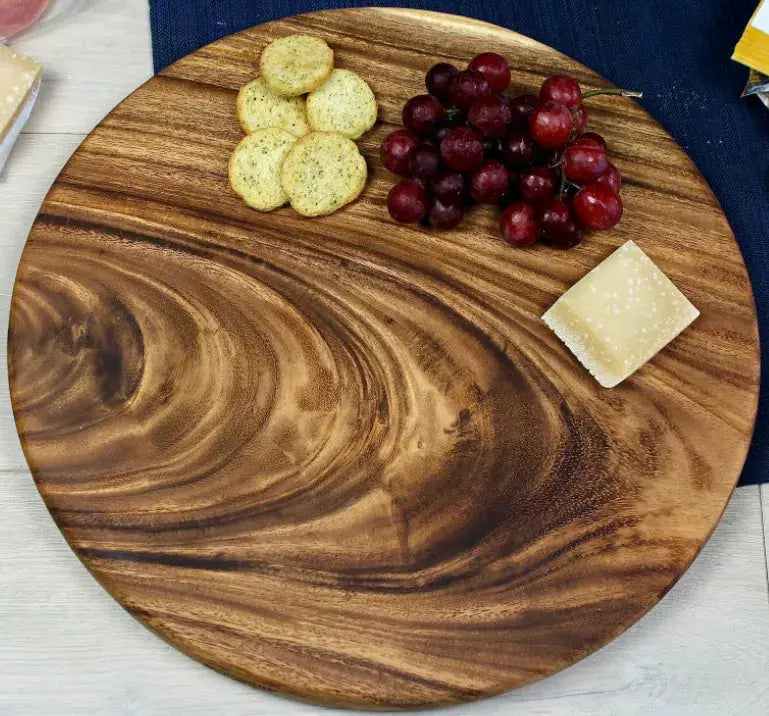 Round Charcuterie Board Tuckahoe Hardwoods