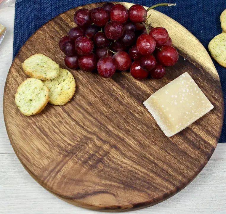 Round Charcuterie Board Tuckahoe Hardwoods