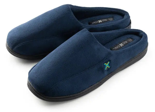 Roxoni Men's Memory Foam House Slippers Roxoni