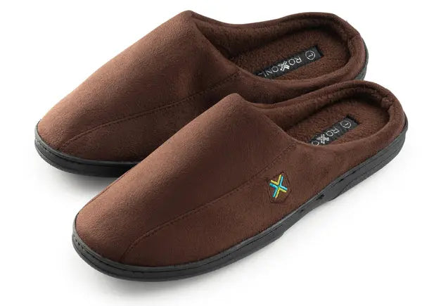 Roxoni Men's Memory Foam House Slippers Roxoni