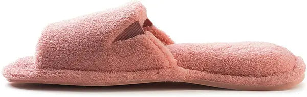 Roxoni Ultra Soft Spa Slippers for Women Cozy, Fuzzy Terry Bathroom, House and Shower Shoes Roxoni