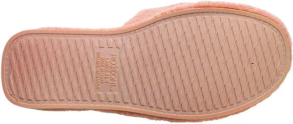 Roxoni Ultra Soft Spa Slippers for Women Cozy, Fuzzy Terry Bathroom, House and Shower Shoes Roxoni