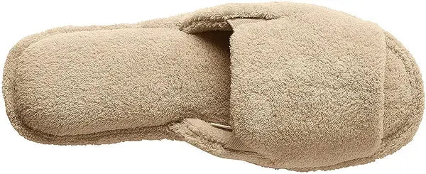 Roxoni Ultra Soft Spa Slippers for Women Cozy, Fuzzy Terry Bathroom, House and Shower Shoes Roxoni
