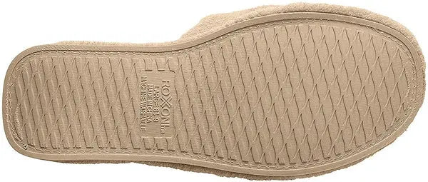 Roxoni Ultra Soft Spa Slippers for Women Cozy, Fuzzy Terry Bathroom, House and Shower Shoes Roxoni