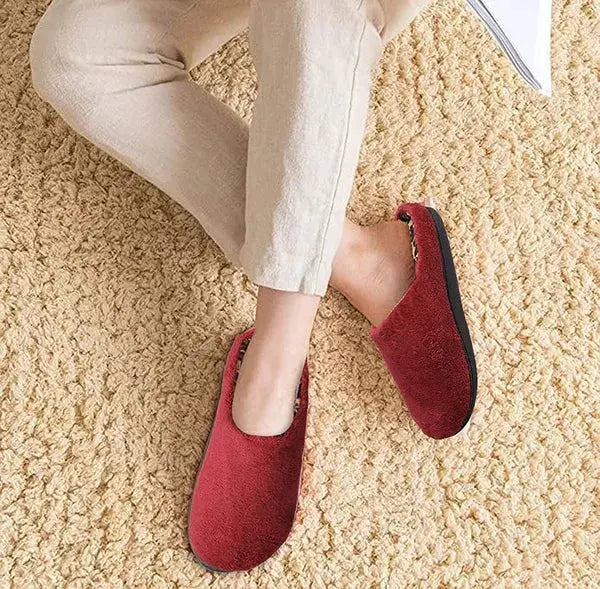 Roxoni Women's Clog Slippers Microterry Memory Foam Comfy Footbed Roxoni