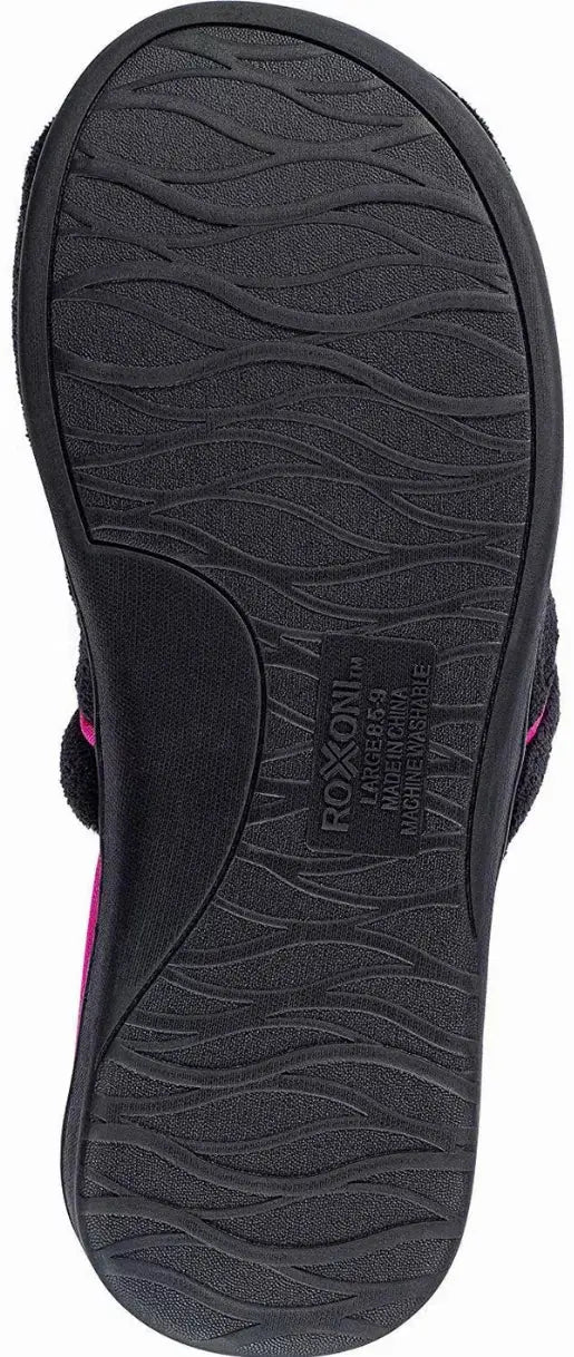 Roxoni Women's Slippers Memory Foam Soft Terry Ladies House Slipper Roxoni