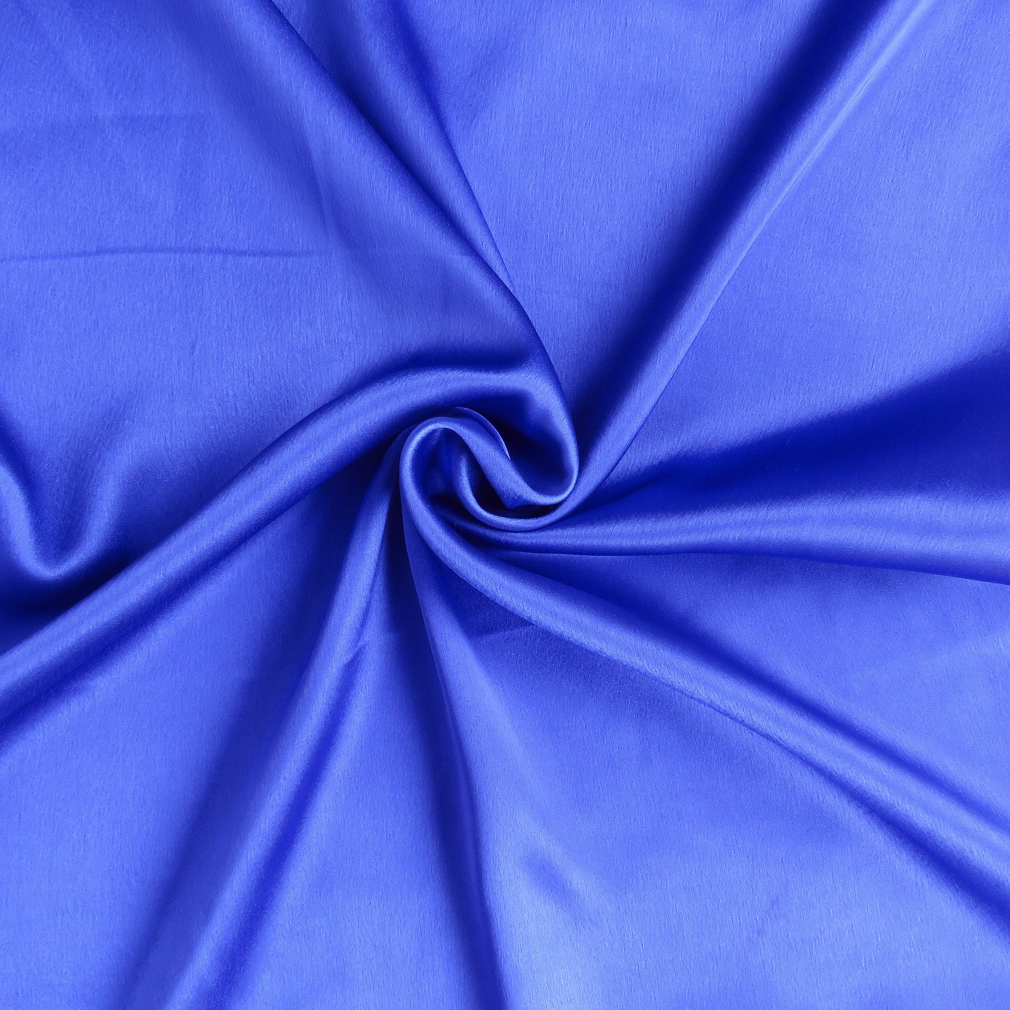 Royal Blue Dreamy Set Of 2 Silky Satin Standard Pillowcases Homeroots Bed & Bath