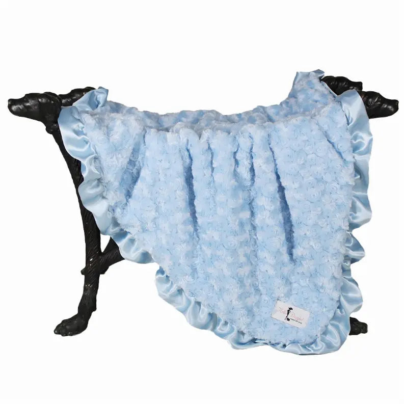 Ruffle Baby Dog Blanket Hello Doggie Inc.