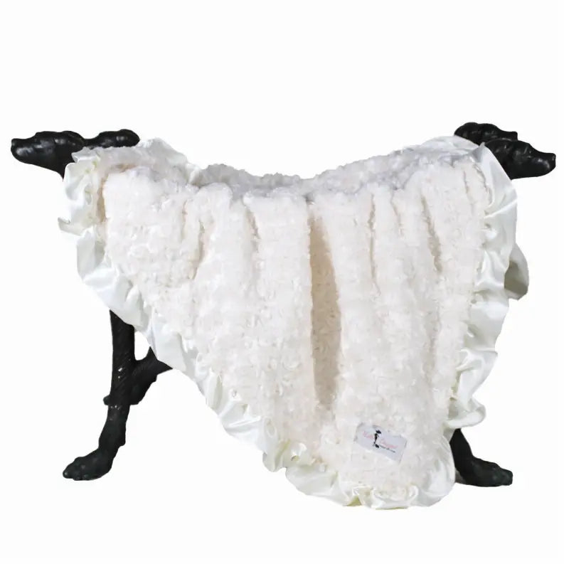 Ruffle Baby Dog Blanket Hello Doggie Inc.