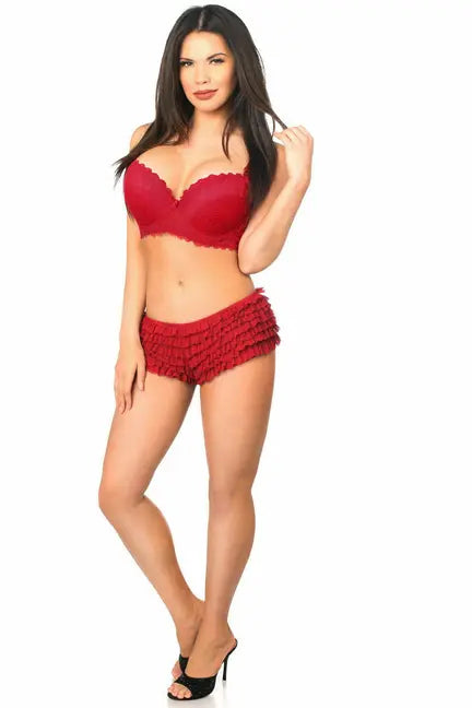 Ruffle Panty with Bow Daisy Corsets