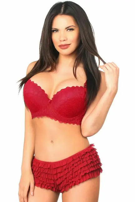 Ruffle Panty with Bow Daisy Corsets
