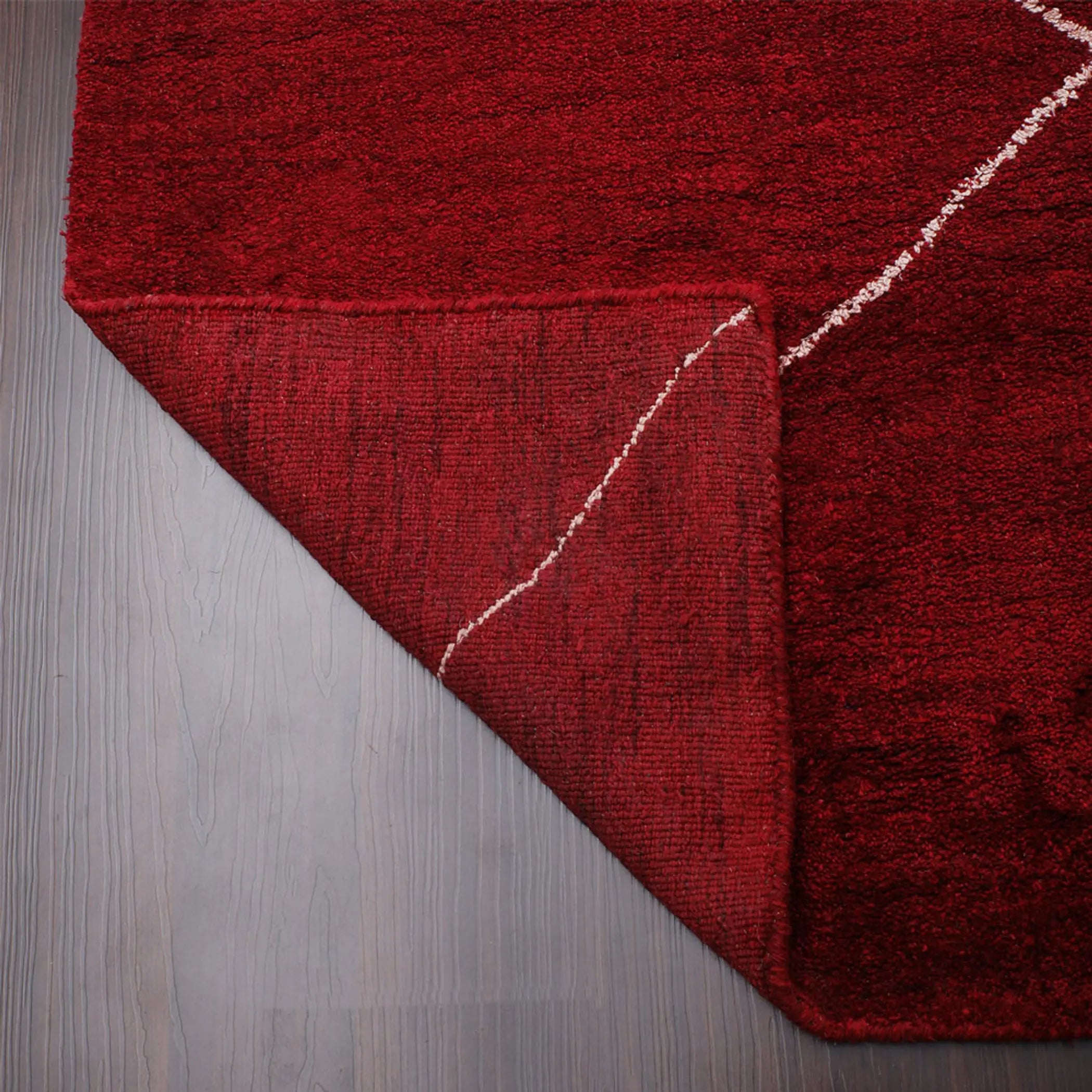 Rugsotic Carpets Hand Knotted Loom Silk Mix Area Rug Geometric Get My Rugs LLC