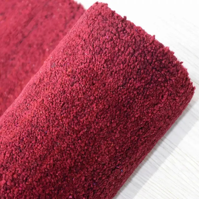 Rugsotic Carpets Hand Knotted Loom Silk Mix Area Rug Geometric Get My Rugs LLC