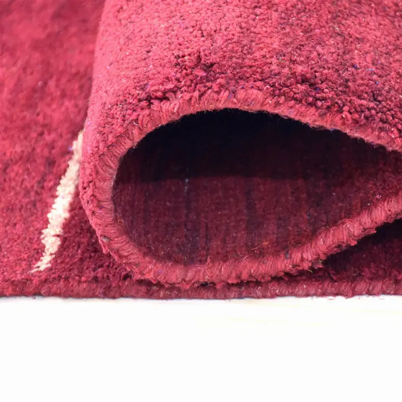 Rugsotic Carpets Hand Knotted Loom Silk Mix Area Rug Geometric Get My Rugs LLC