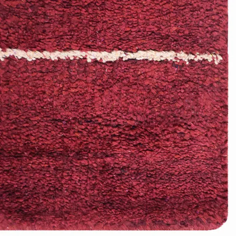 Rugsotic Carpets Hand Knotted Loom Silk Mix Area Rug Geometric Get My Rugs LLC