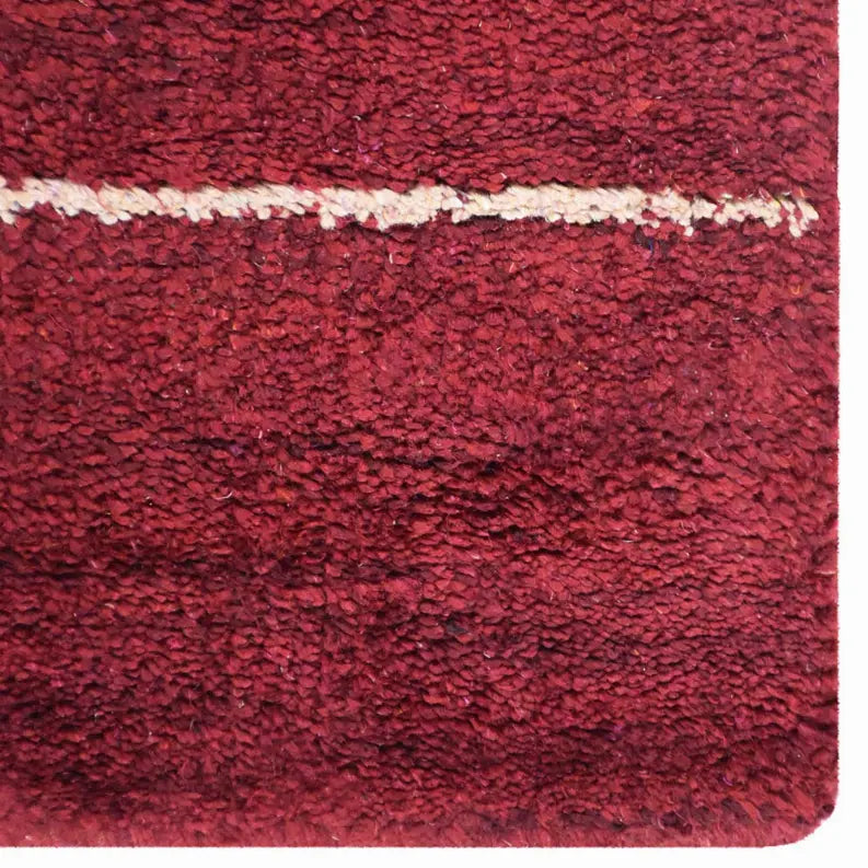 Rugsotic Carpets Hand Knotted Loom Silk Mix Area Rug Geometric Get My Rugs LLC