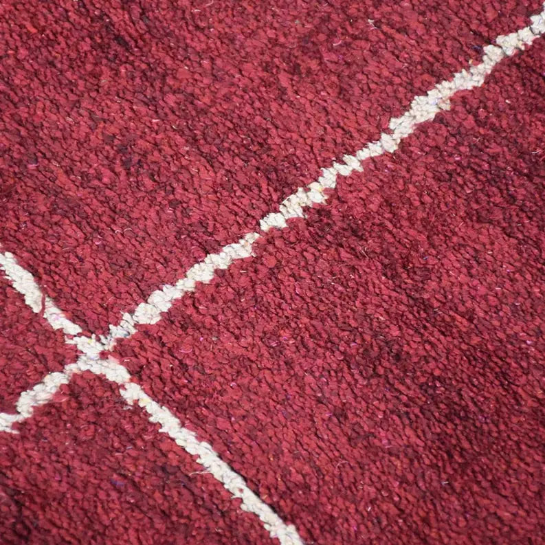Rugsotic Carpets Hand Knotted Loom Silk Mix Area Rug Geometric Get My Rugs LLC