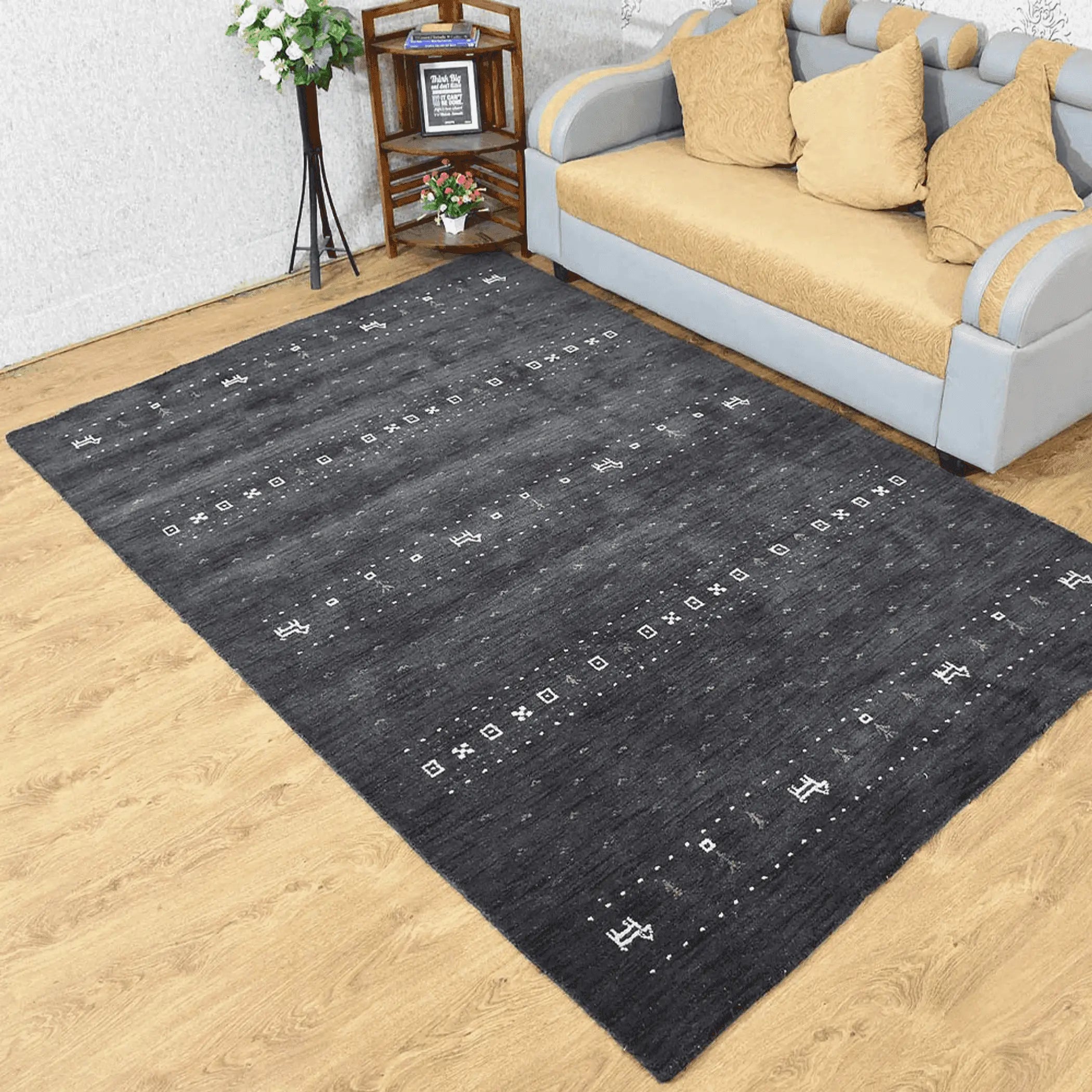 Rugsotic Carpets Hand Knotted Loom Wool Area Rug Contemporary Get My Rugs LLC
