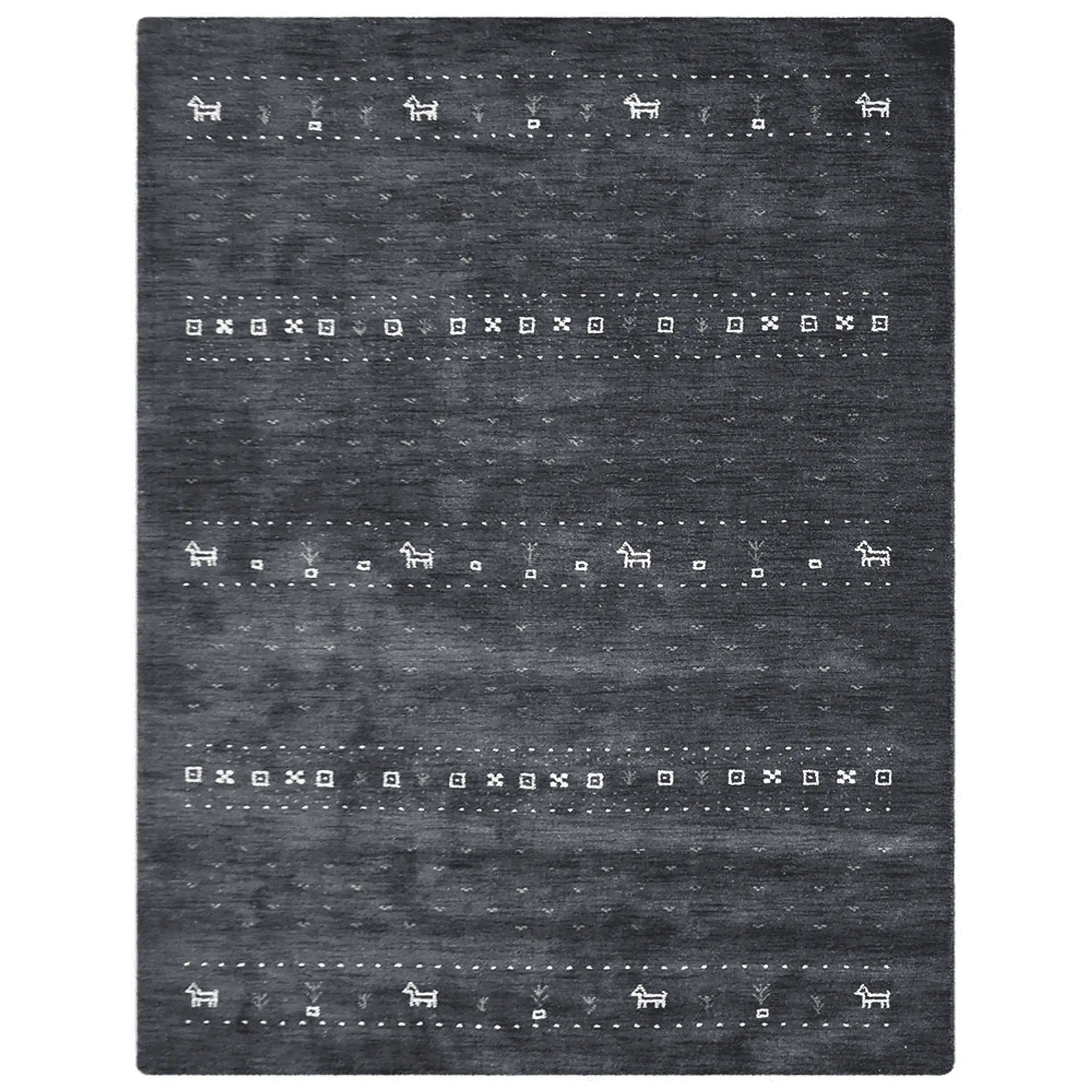 Rugsotic Carpets Hand Knotted Loom Wool Area Rug Contemporary Get My Rugs LLC