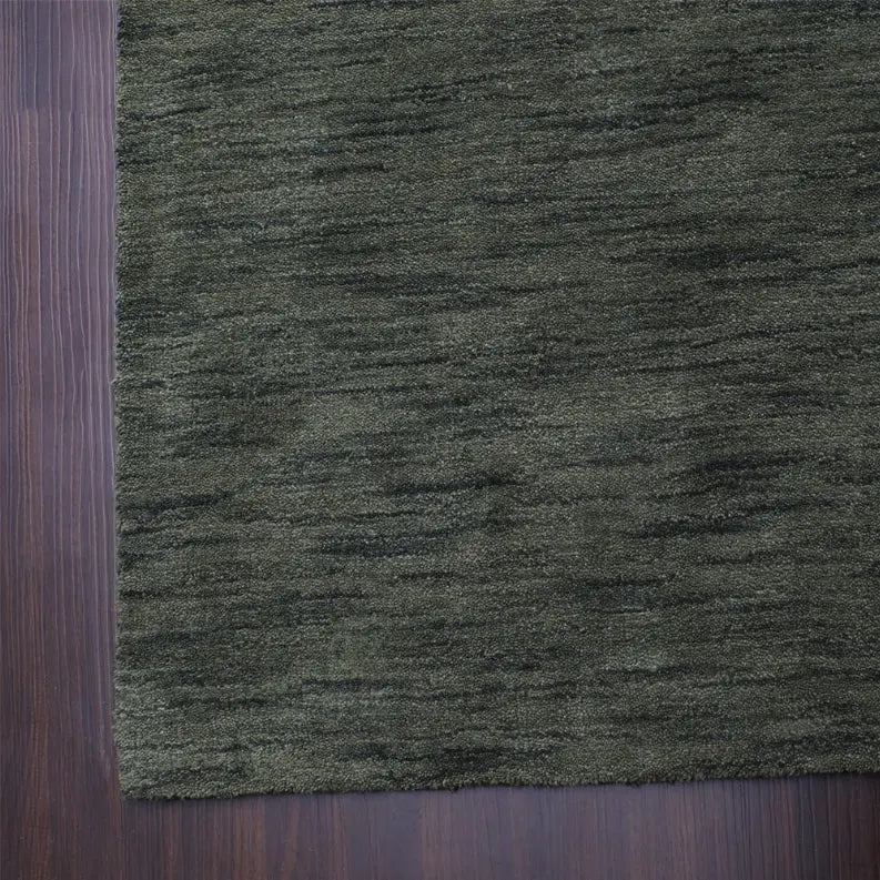 Rugsotic Carpets Hand Knotted Loom Wool Area Rug Solid Get My Rugs LLC