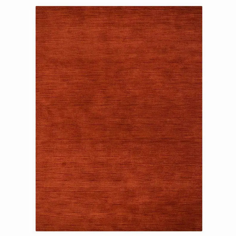 Rugsotic Carpets Hand Knotted Loom Wool Area Rug Solid Get My Rugs LLC
