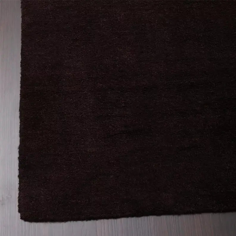 Rugsotic Carpets Hand Knotted Loom Wool Area Rug Solid Get My Rugs LLC