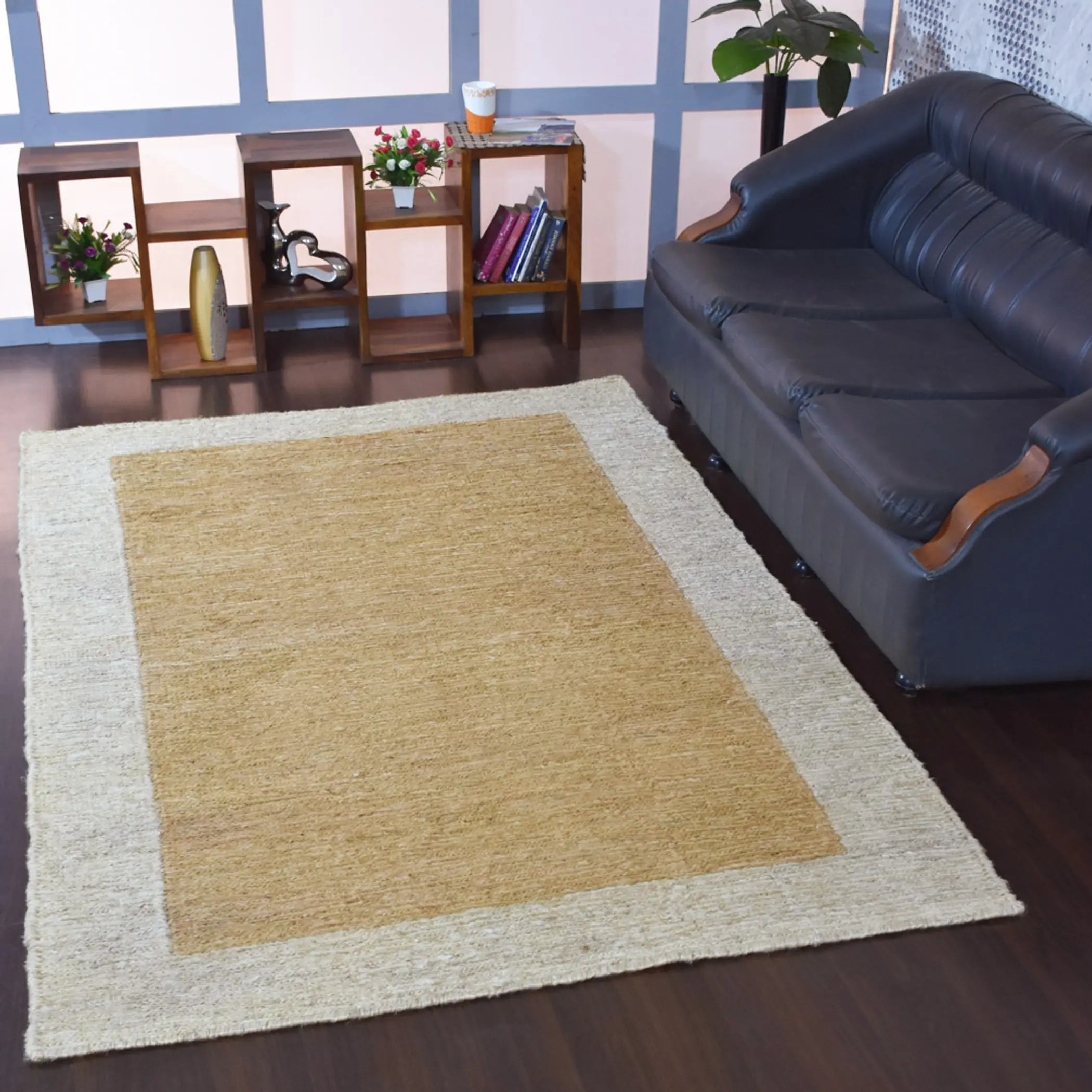 Rugsotic Carpets Hand Knotted Sumak Jute Eco-friendly Area Rug Contemporary Get My Rugs LLC