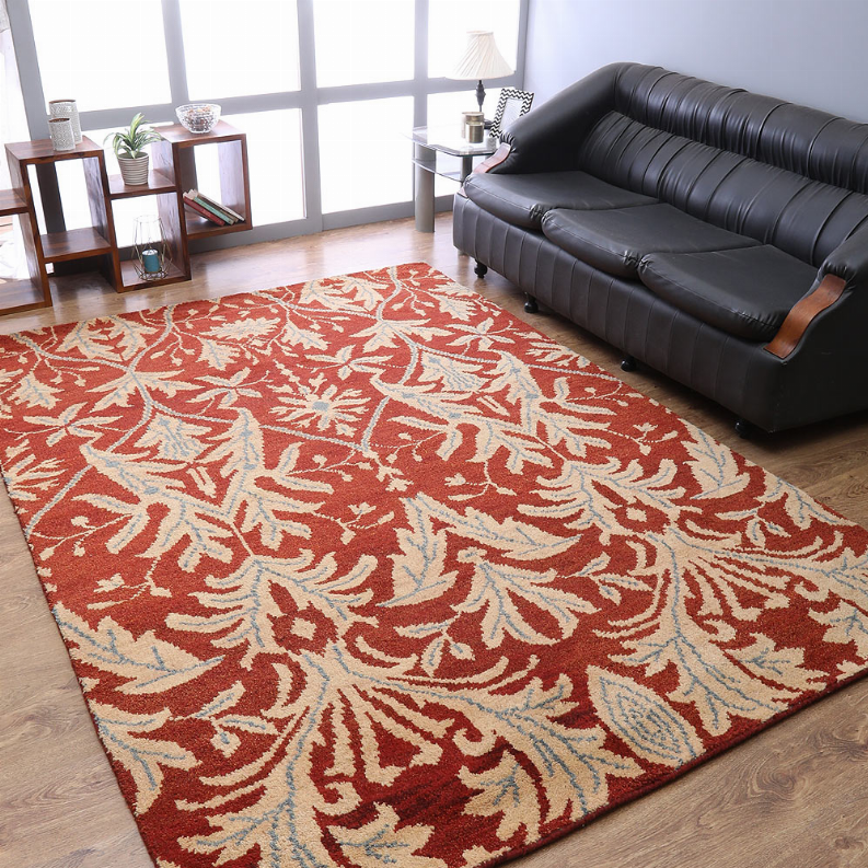 Rugsotic Carpets Hand Knotted Wool Area Rug Floral Get My Rugs LLC