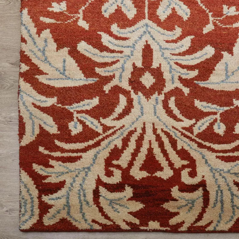 Rugsotic Carpets Hand Knotted Wool Area Rug Floral Get My Rugs LLC