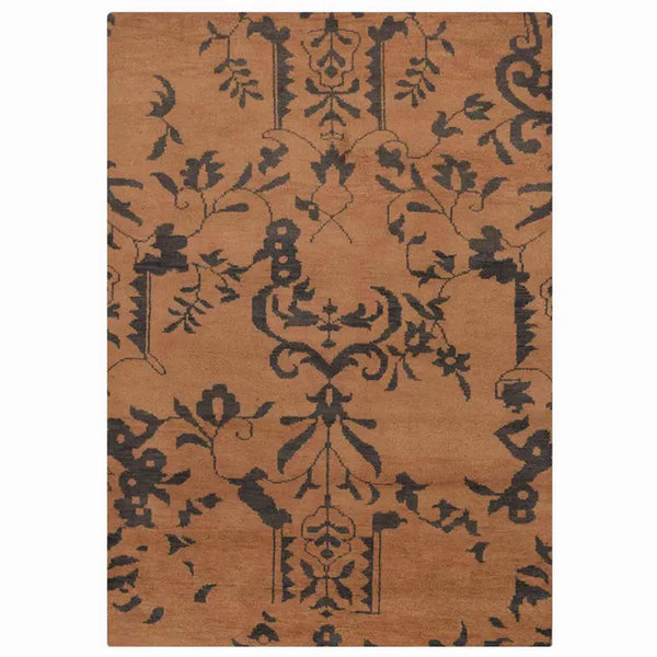 Rugsotic Carpets Hand Knotted Wool Area Rug Floral Get My Rugs LLC