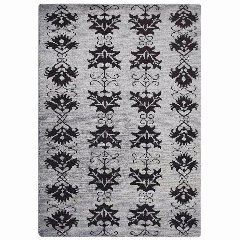 Rugsotic Carpets Hand Knotted Wool Area Rug Floral Get My Rugs LLC